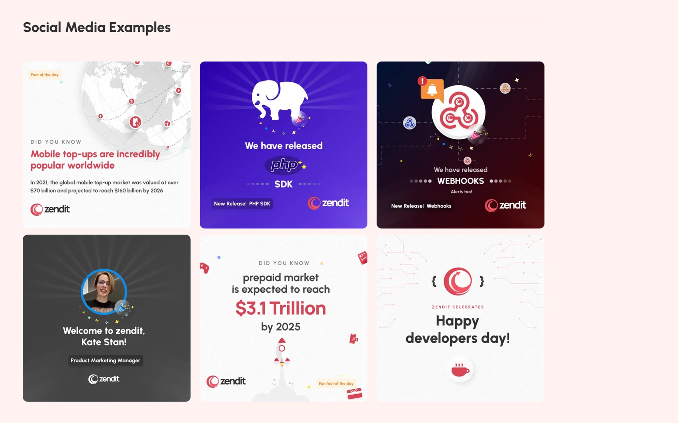 zendit social media campaign examples